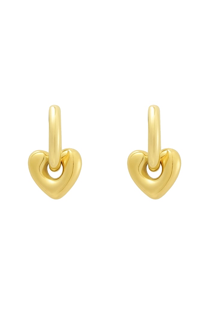 earrings with heart 