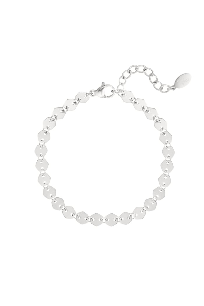 link bracelet hexagon 