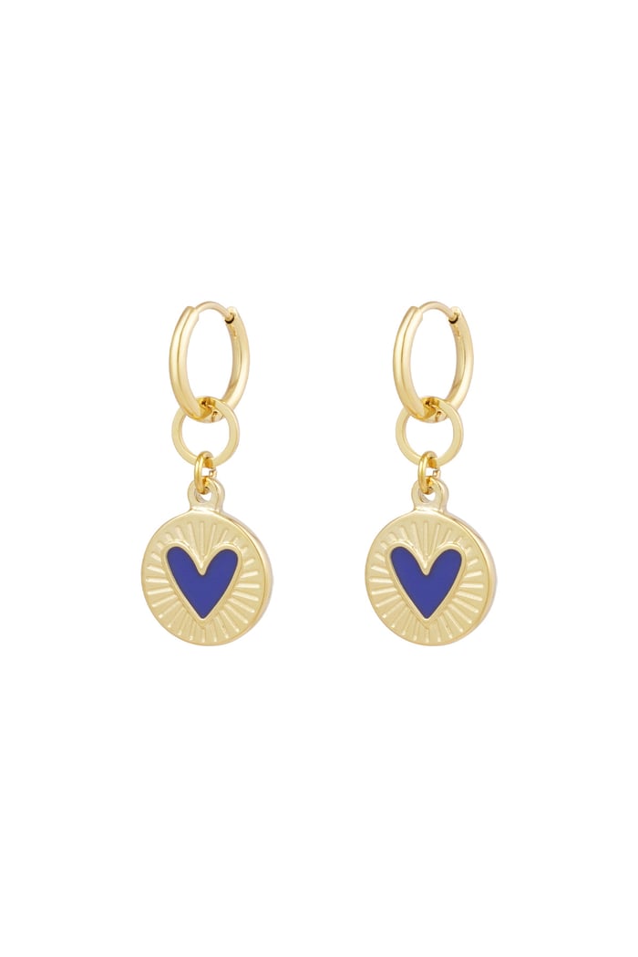 Orecchini cuore luminoso