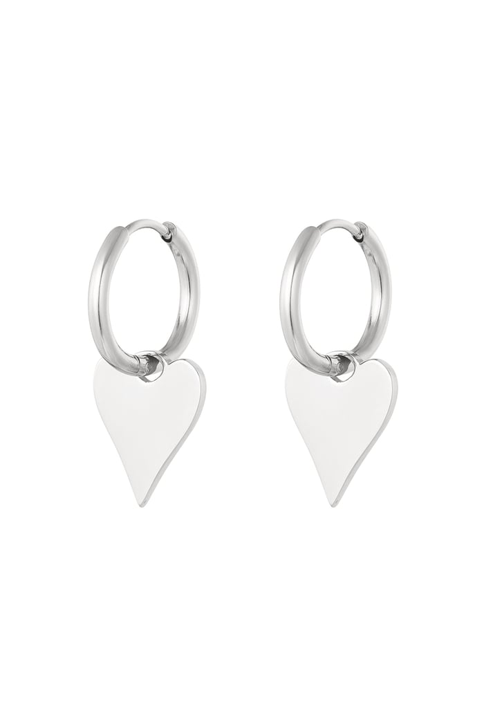 earrings basic heart