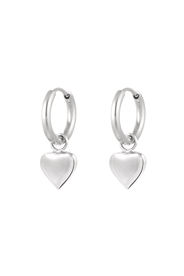 earrings basic heart