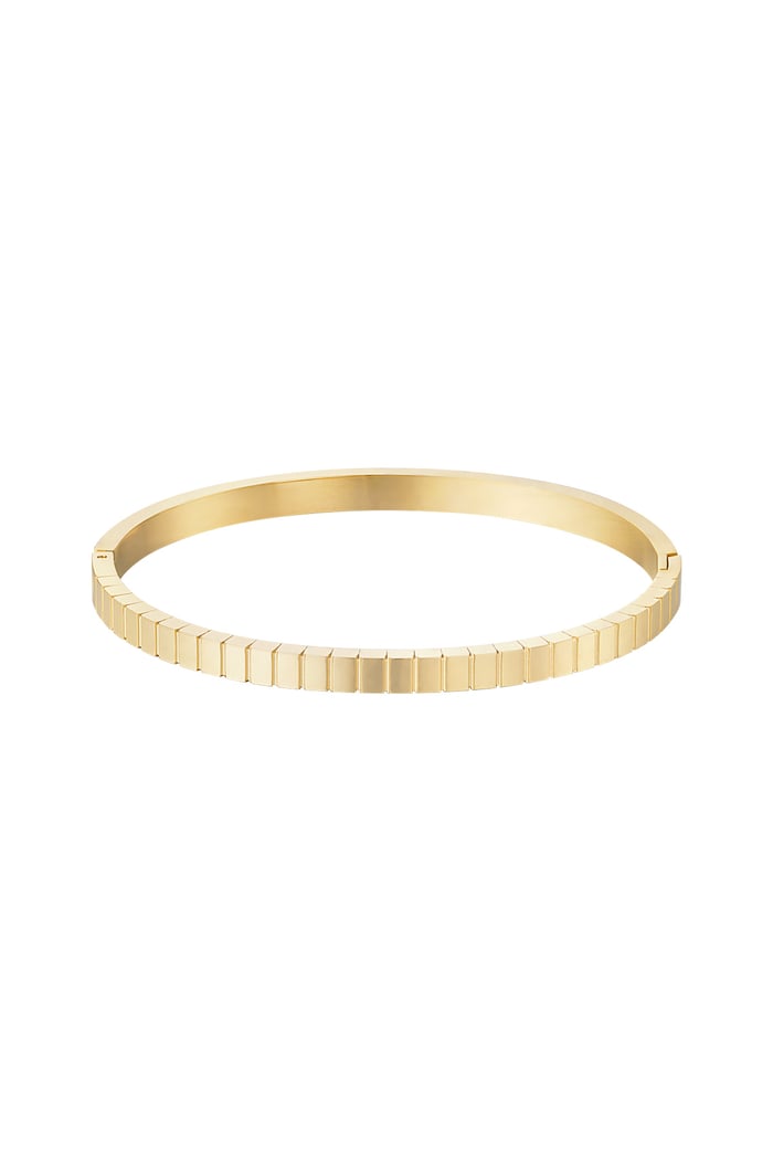 Slave bracelet stripes - Silver Color color 