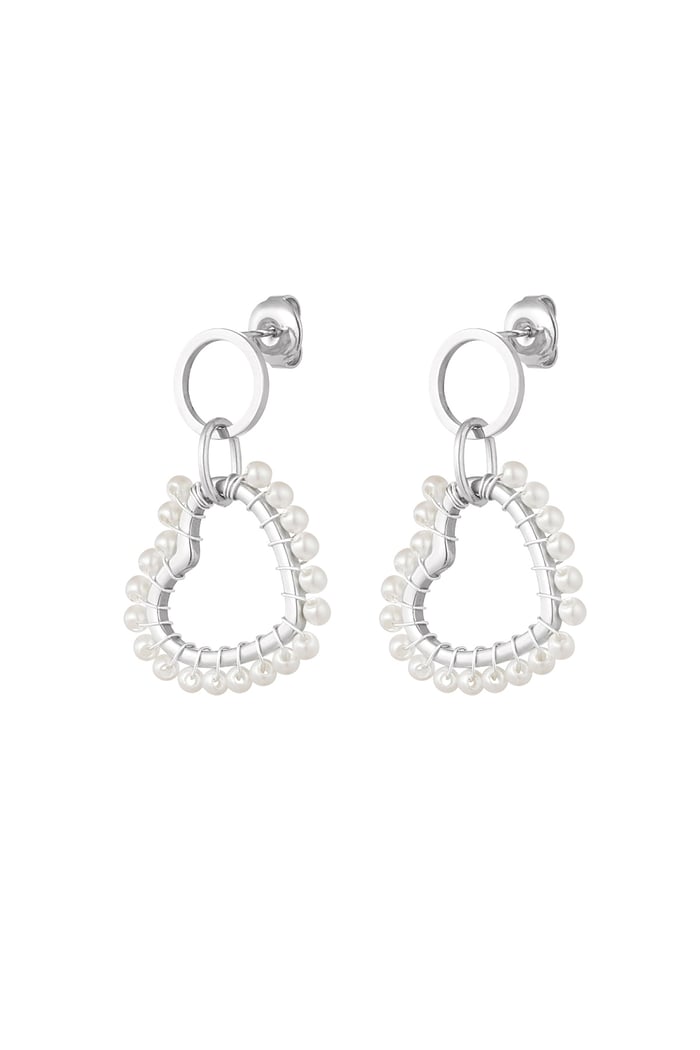earrings pearl amore 