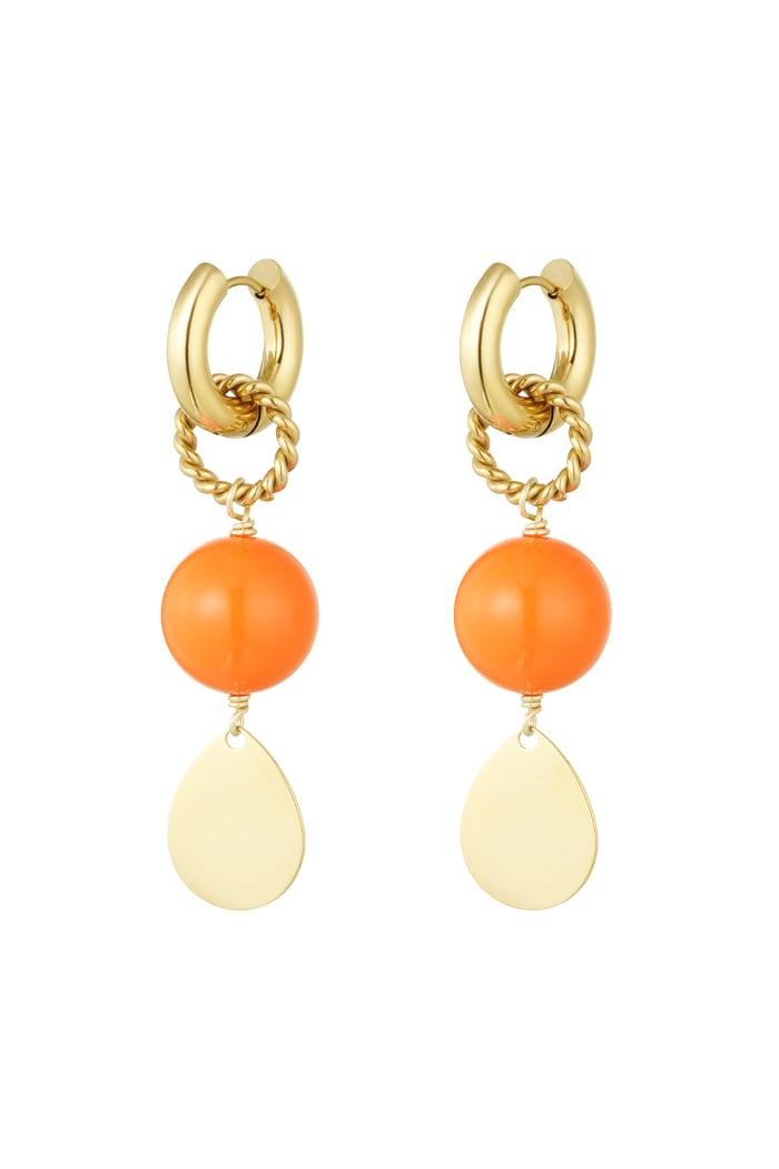 earrings shine bright