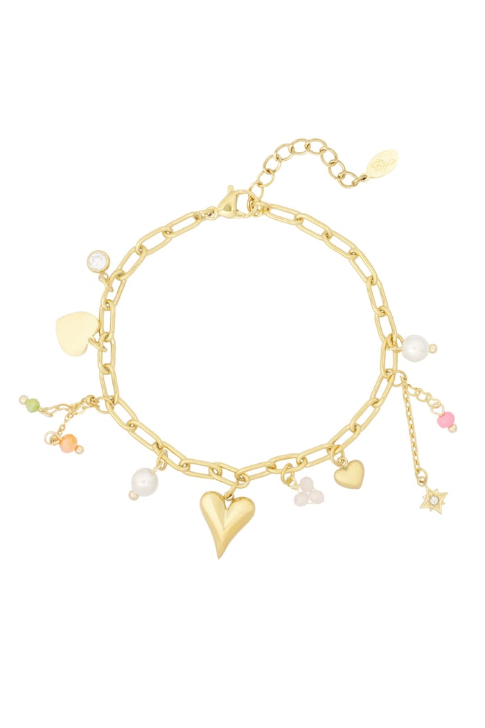 charm bracelet amore color