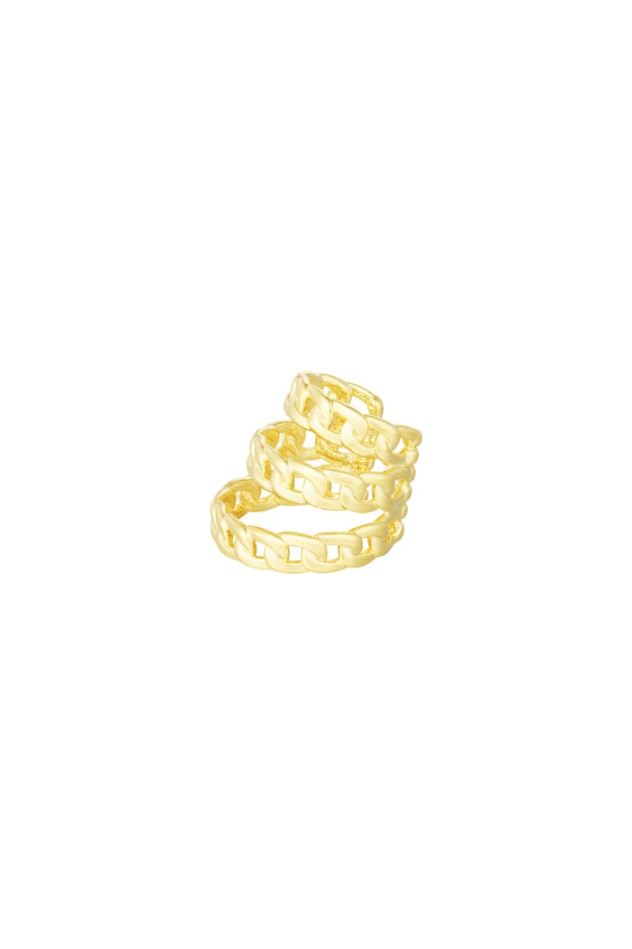 earcuff layered chain 
