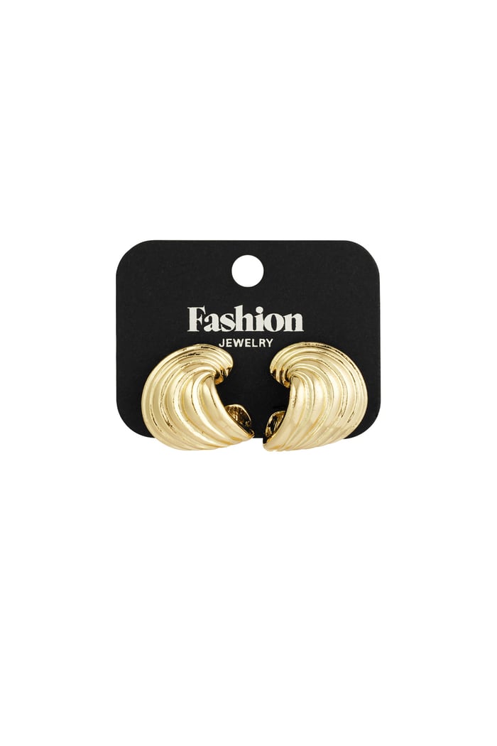 Elegante Waves Ohrringe h5Bild3