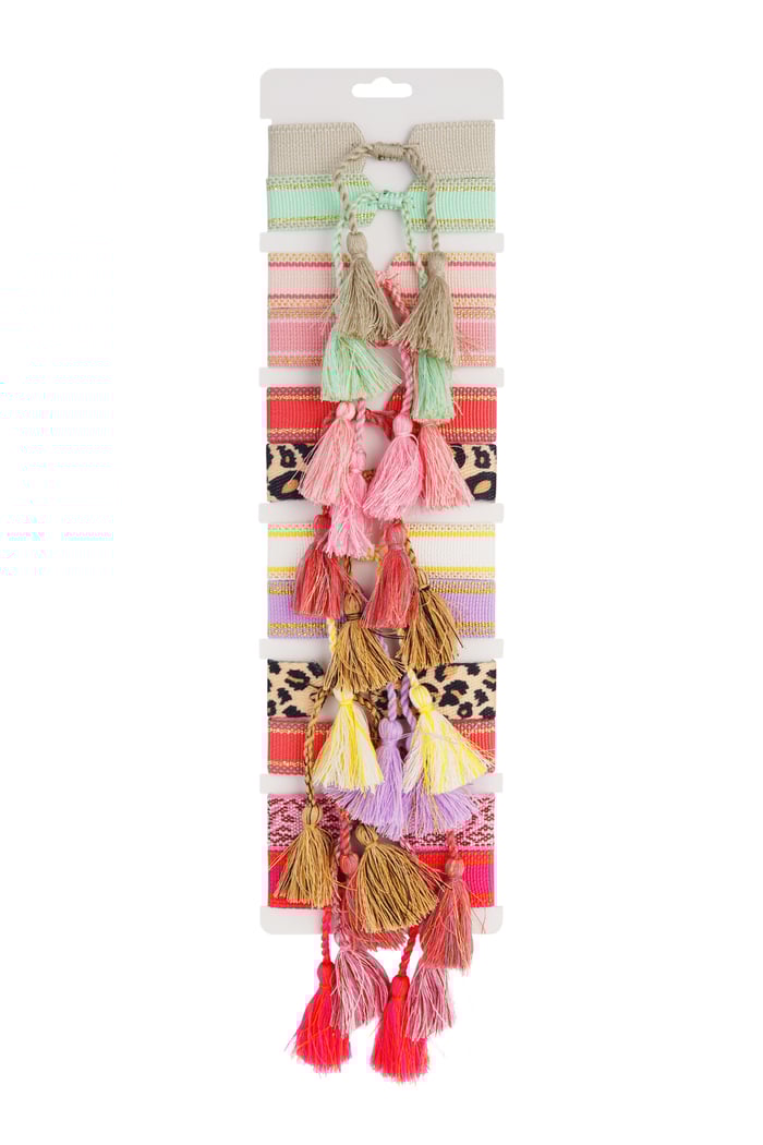 Ensemble de bracelets fille des îles - multi h5Image3