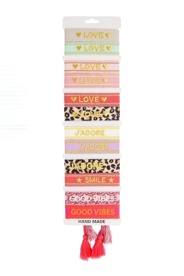 Ensemble de bracelets fille des îles - multi
