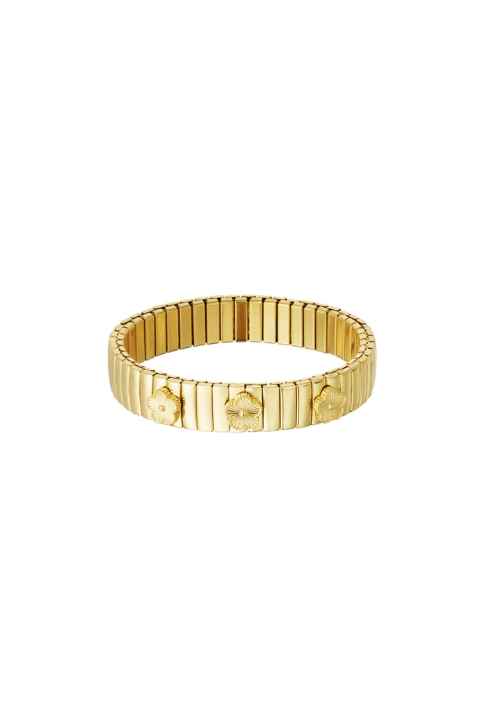 statement bloom bracelet