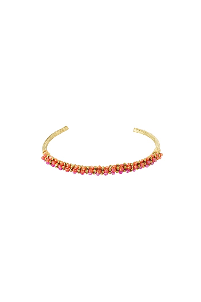 Braccialetto Fiesta Bead - nero e grigio