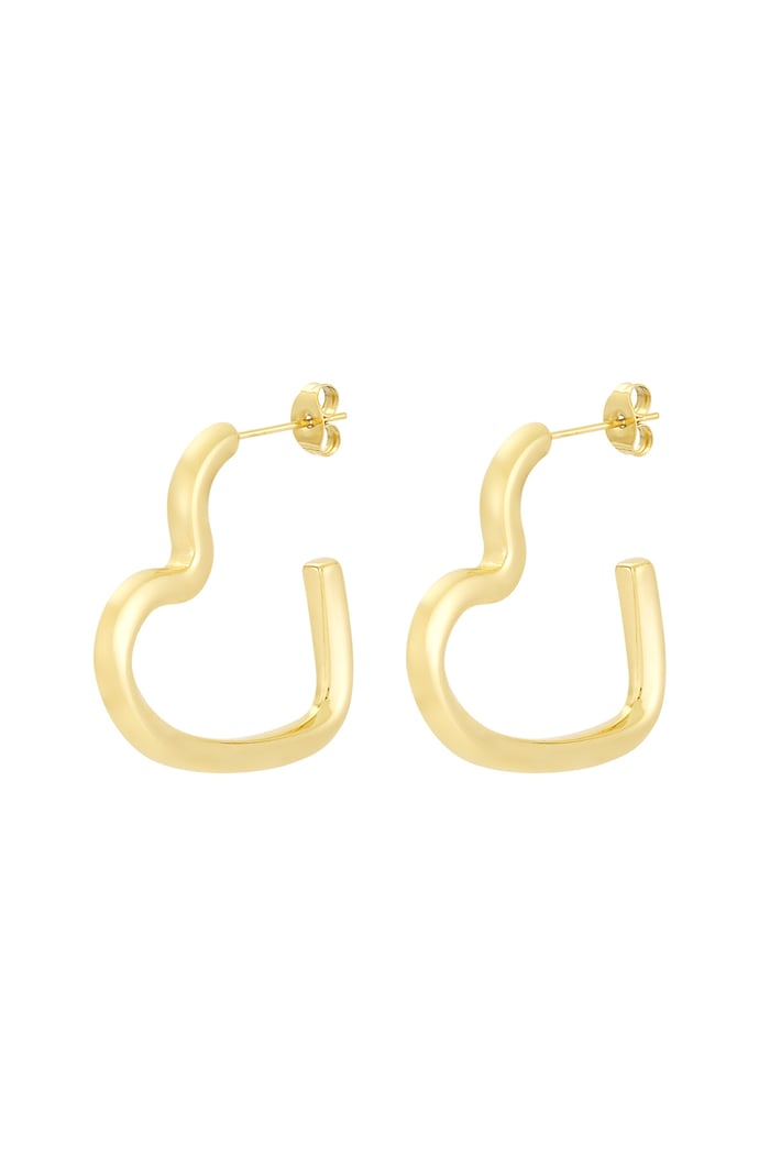 pendientes corazón abierto 