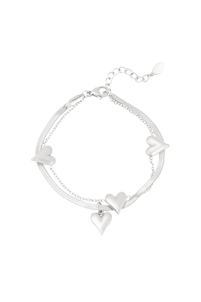 bracciale cuore a cuore 