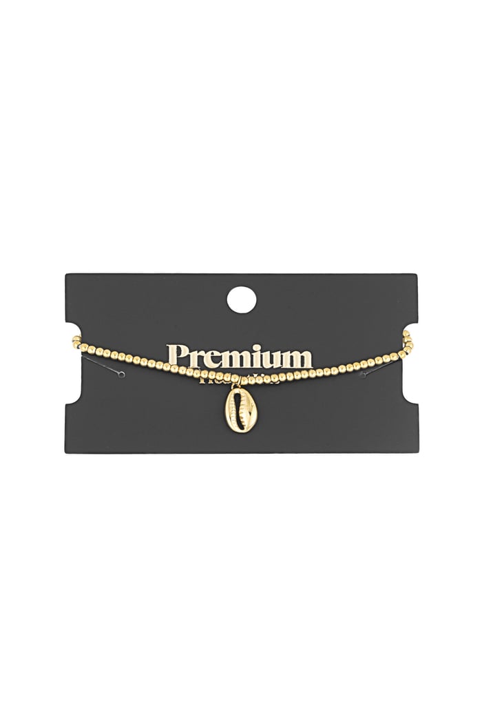 simpele schelp armband Afbeelding3