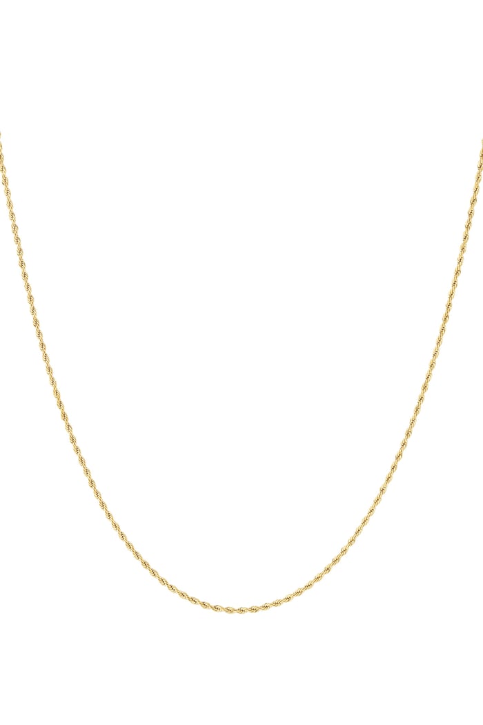 Ketting Like a Boss Goud kleur Stainless Steel