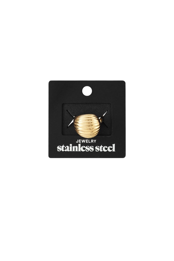 Stainless Steel Statement Rings irregular shape Daily Daily Simple Series Women's jewelry h5Picture3