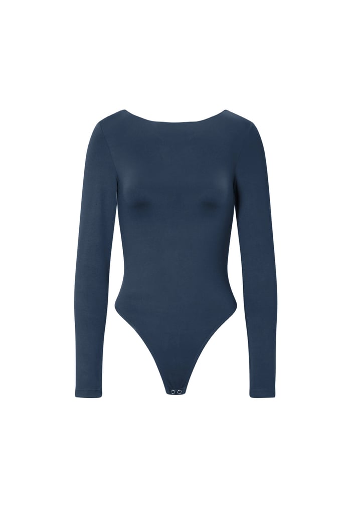 Nylon Shapewear Bodysuit Solid color Basic All Fit  Clothes h5Picture12