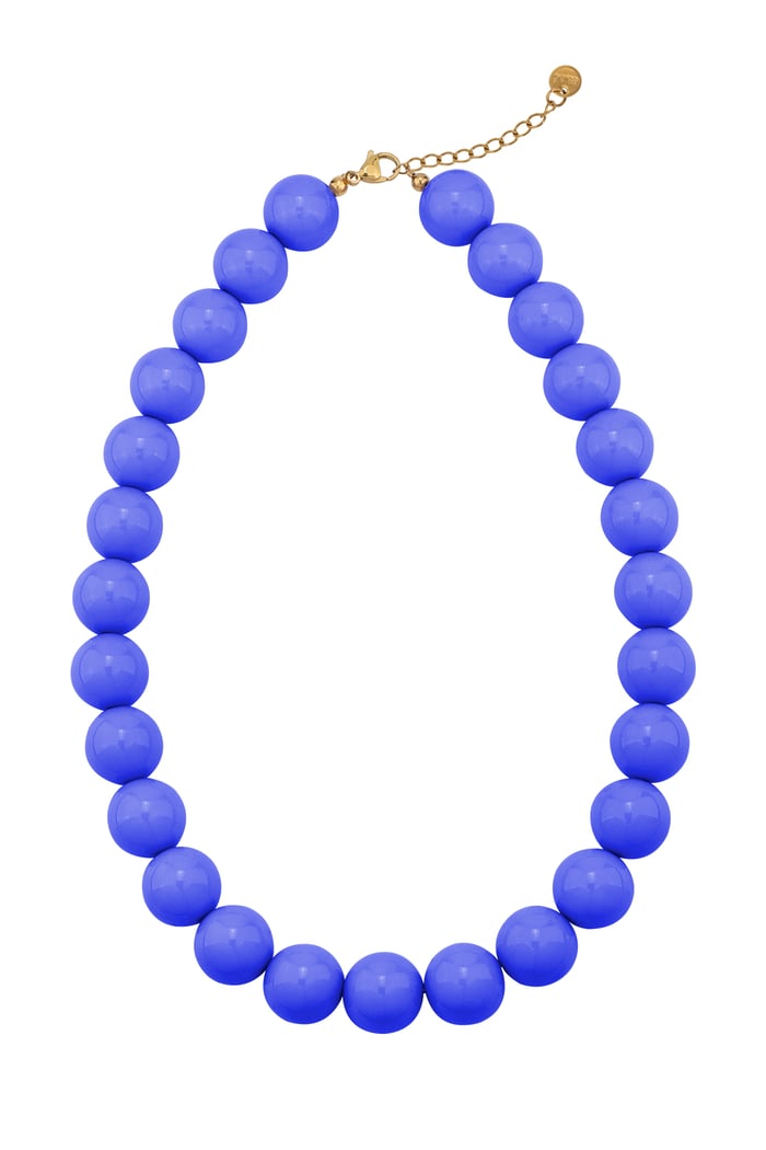 Grand collier coloré - 15 mm