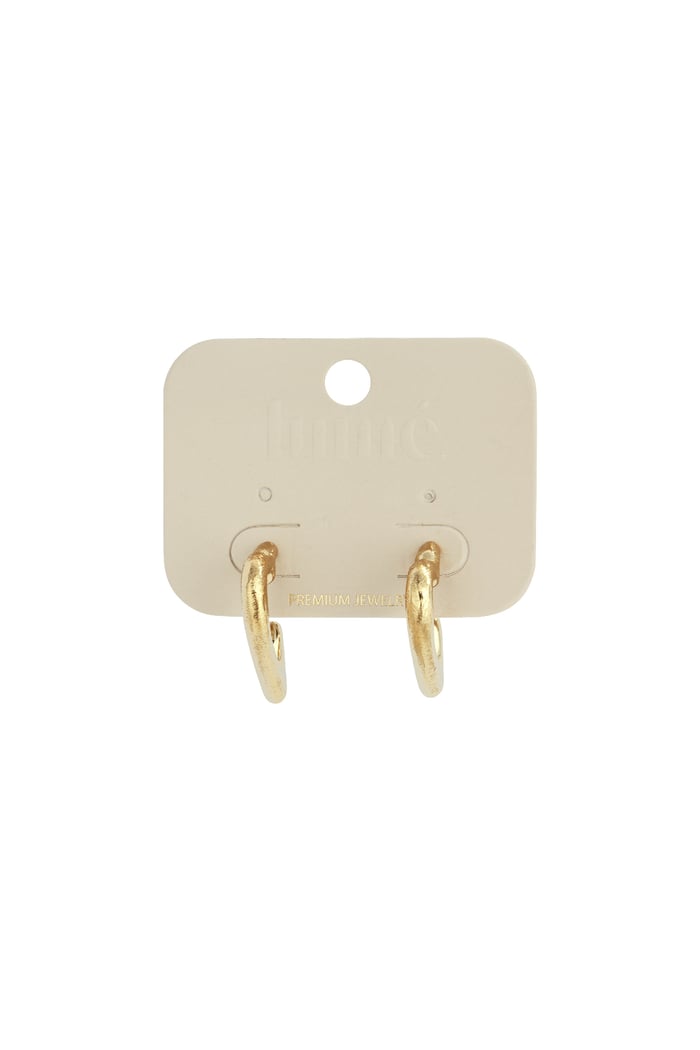 Hoop Earrings Heart Casual Daily Simple Series Women's jewelry h5Picture5