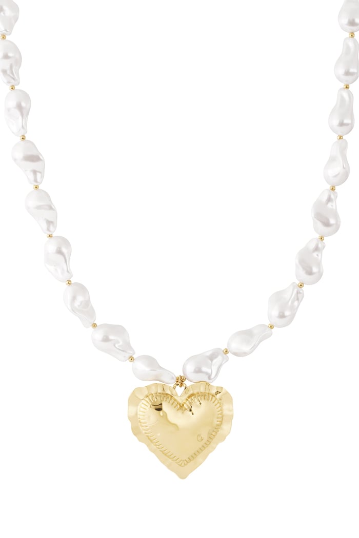 Pearl love Necklace