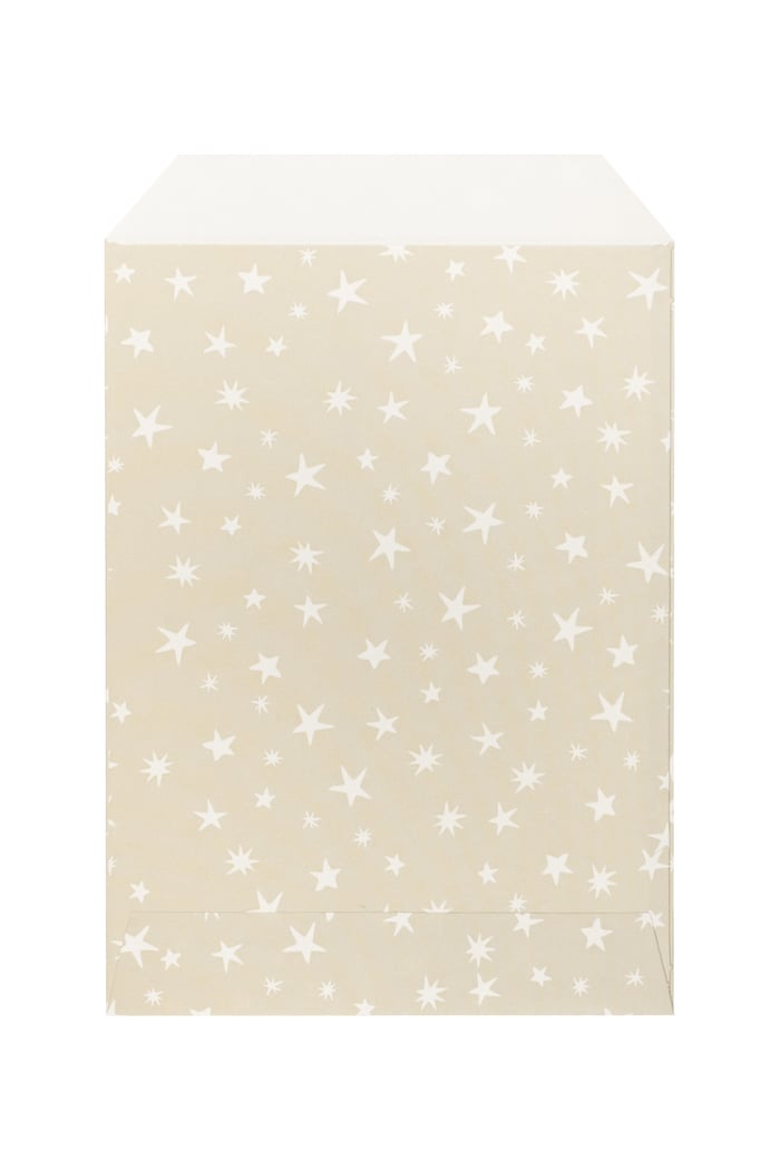 Schmuckumschlag beige mit weißen Sternen h5Bild2