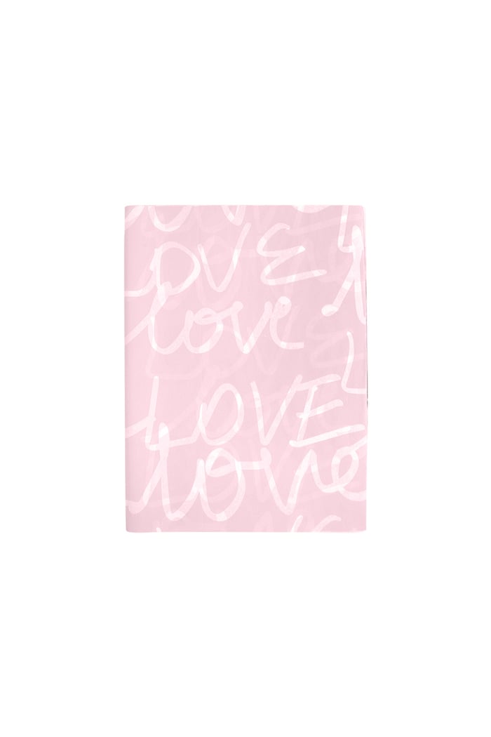 Rollenpapier Portrait Love - schwarzes Papier 