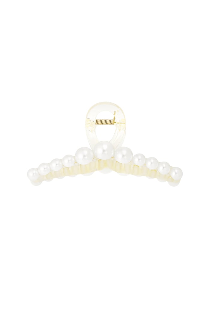Hair clip small pearls