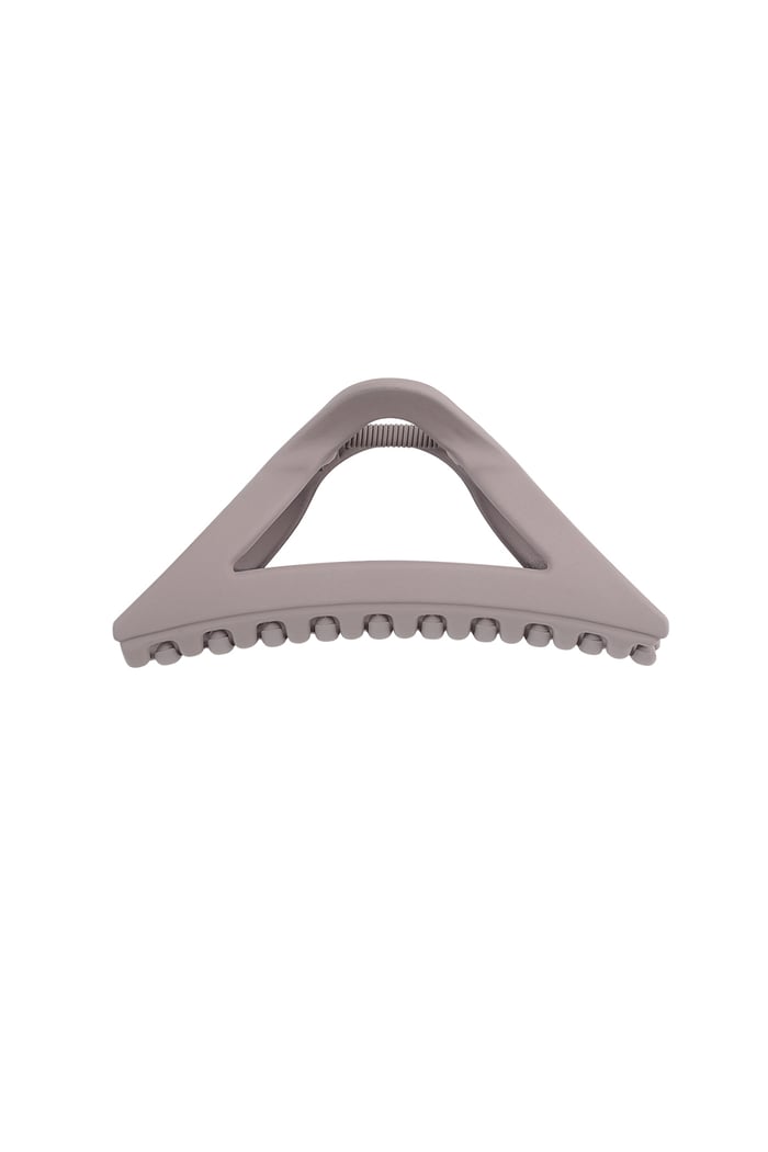 Hair clip matte triangle