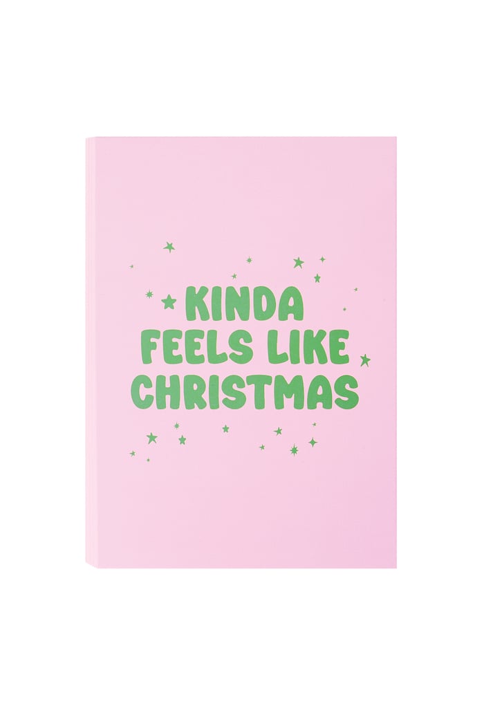 Christmas greeting card kinda feels like christmas