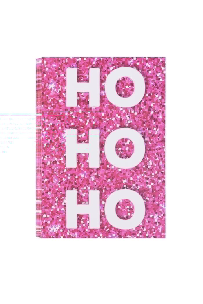 Christmas greeting card Ho Ho Ho