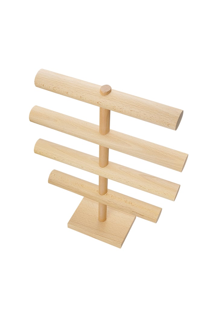 Espositore per braccialetti in legno Immagine3