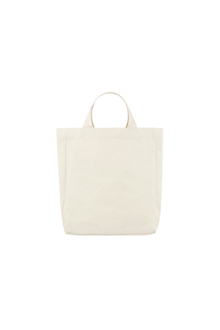 Petit sac en toile smiley - Sac rose h5Image4