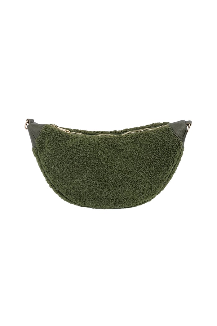 Borsa Fluffy Teddy - bianca