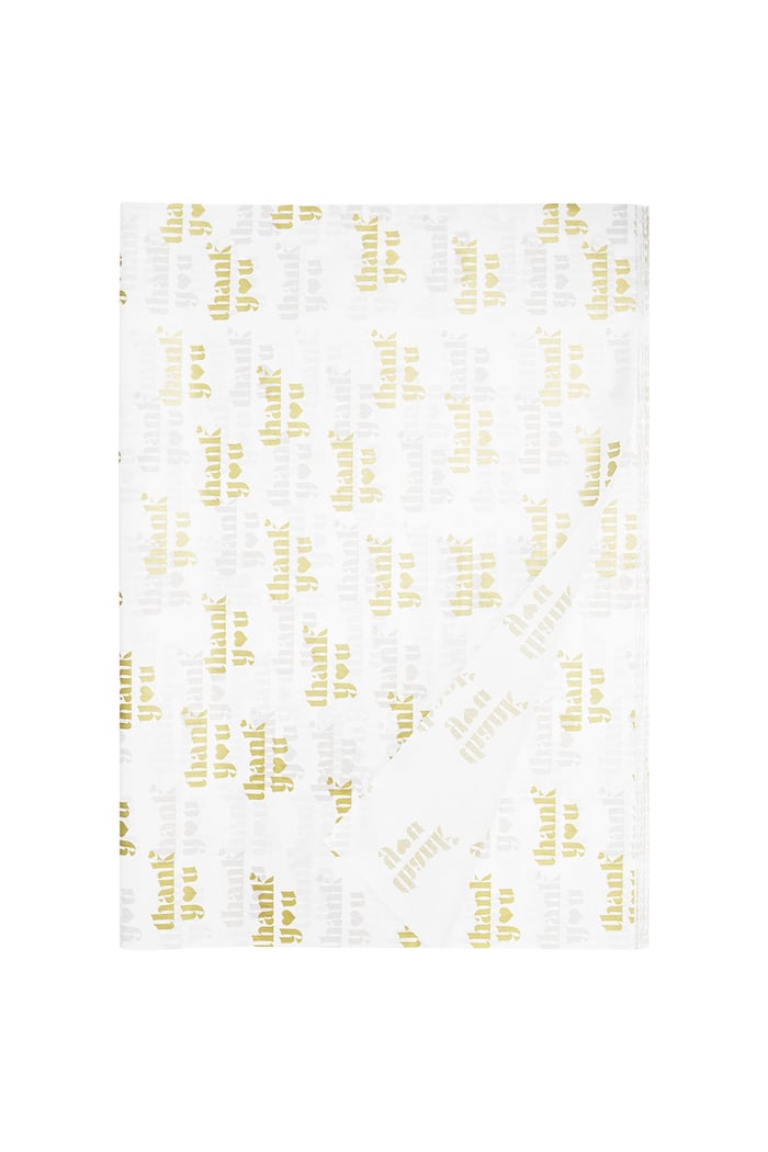Thank You Large Tissue Paper (100PCS)