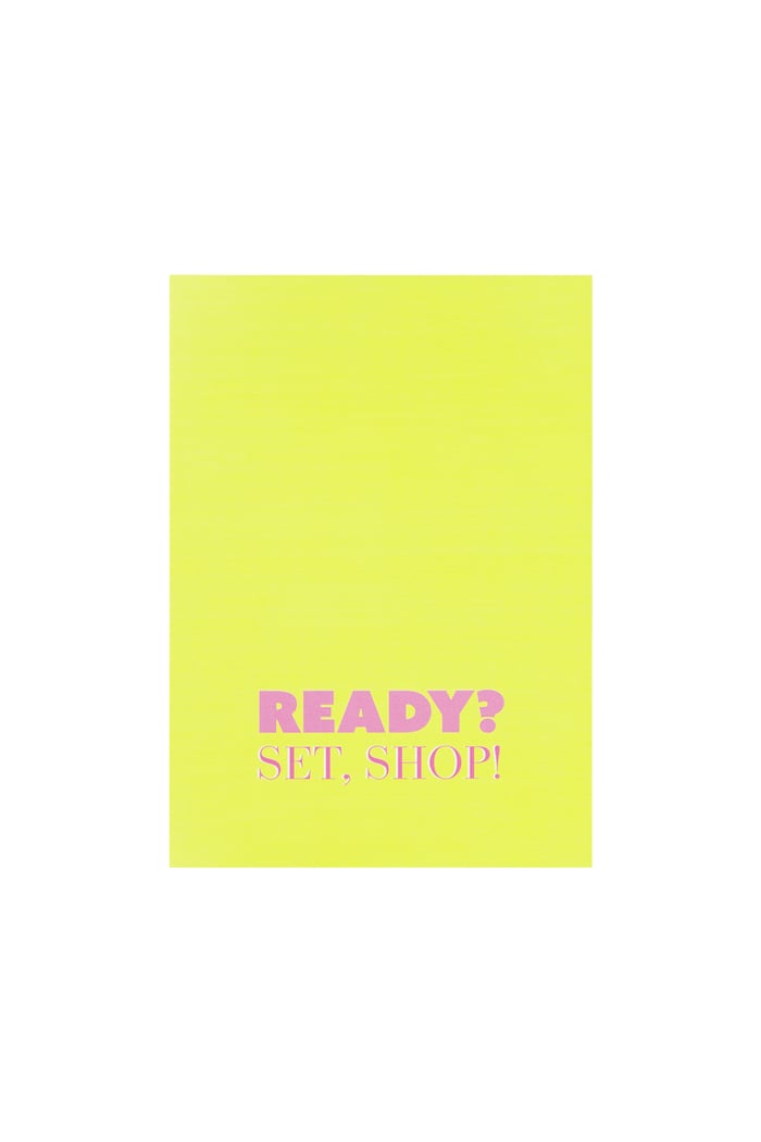 Ready, set, shop cards