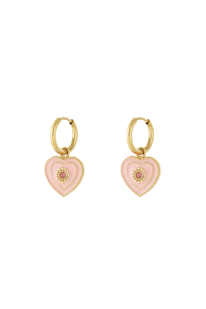 Boucles d&#39;oreilles à breloques sincères 