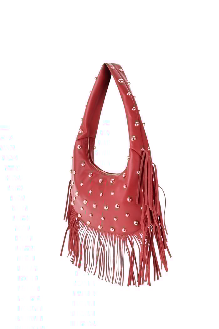 Handtasche mit Nieten Bild5