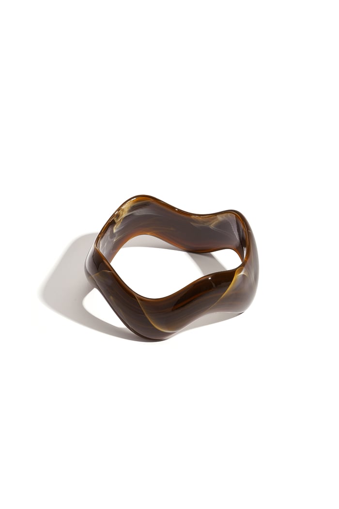 Acrylic Bangles irregular shape Casual Daily Simple Series Women's jewelry