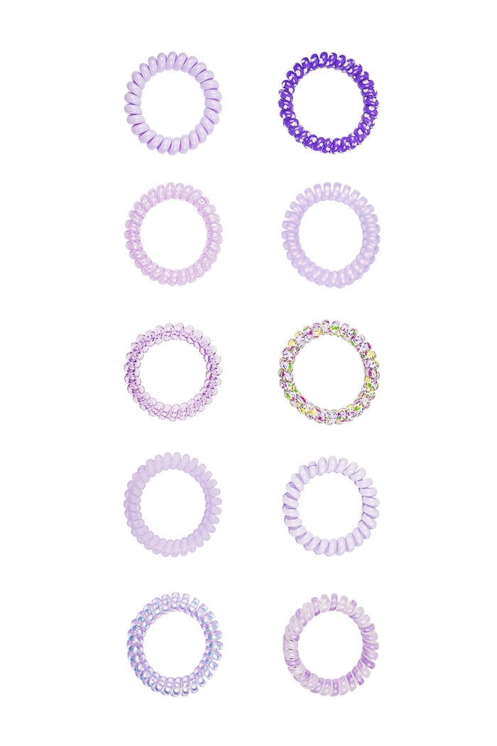 Twist rubber bands/bracelets 