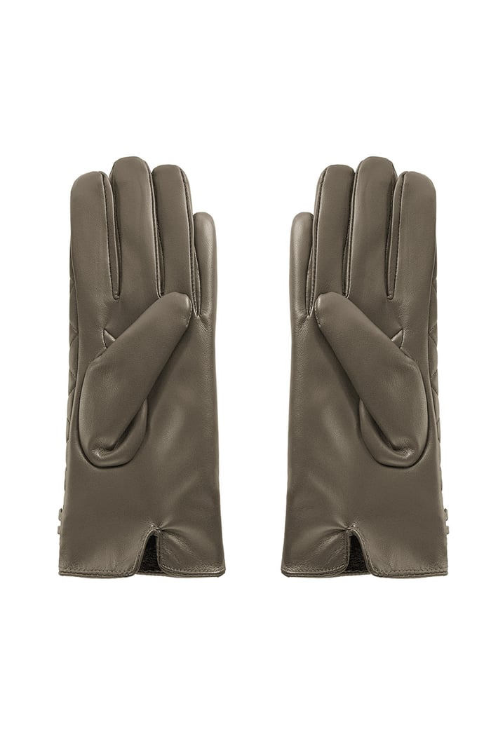 Gloves checked with chain Picture5