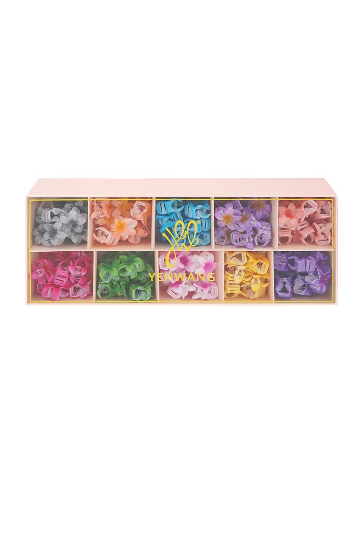 Set di fermagli per capelli Fiori Hawaii - multi Immagine4