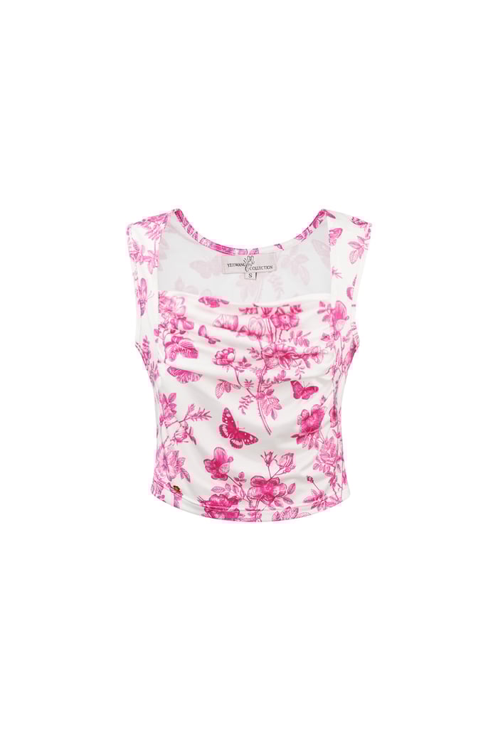 Flower butterfly top