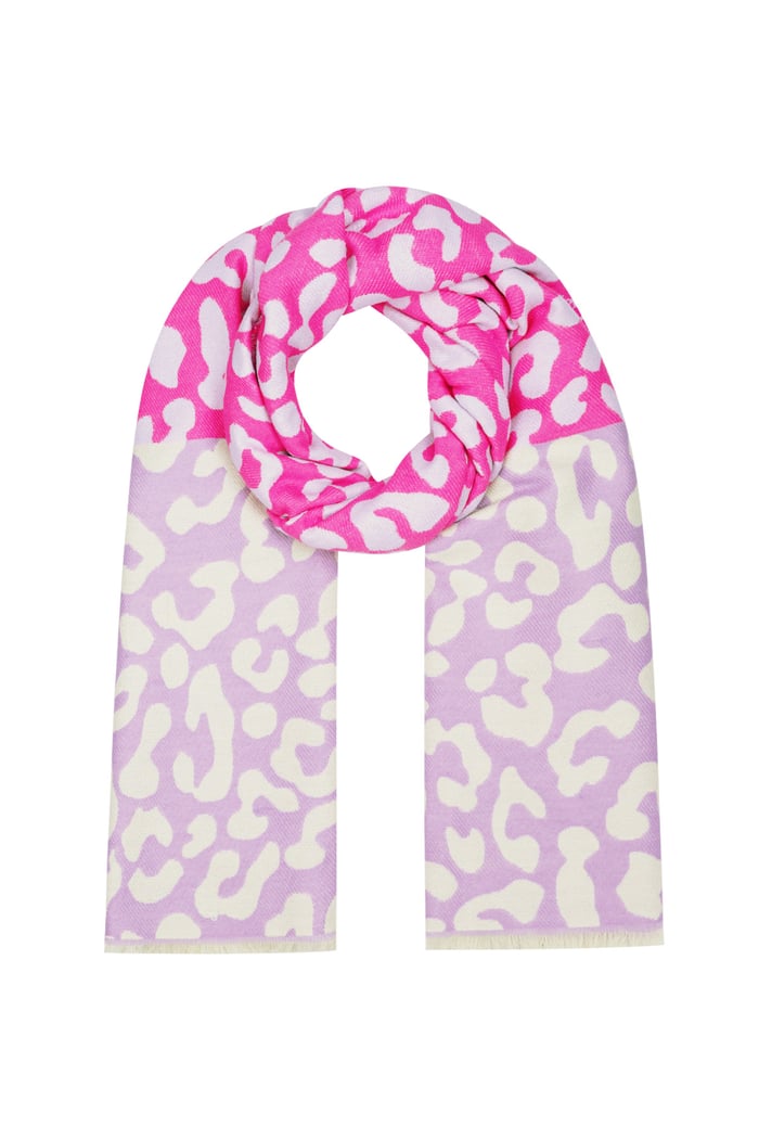 Winter scarf leopard lover