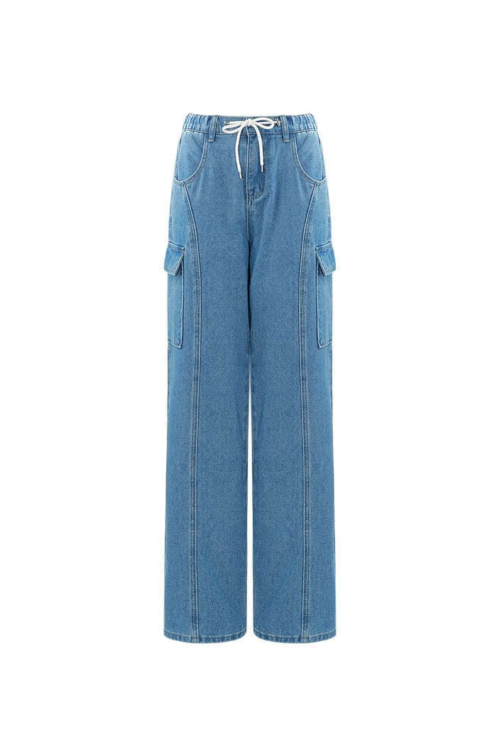 Jeans cargo denim confidenza