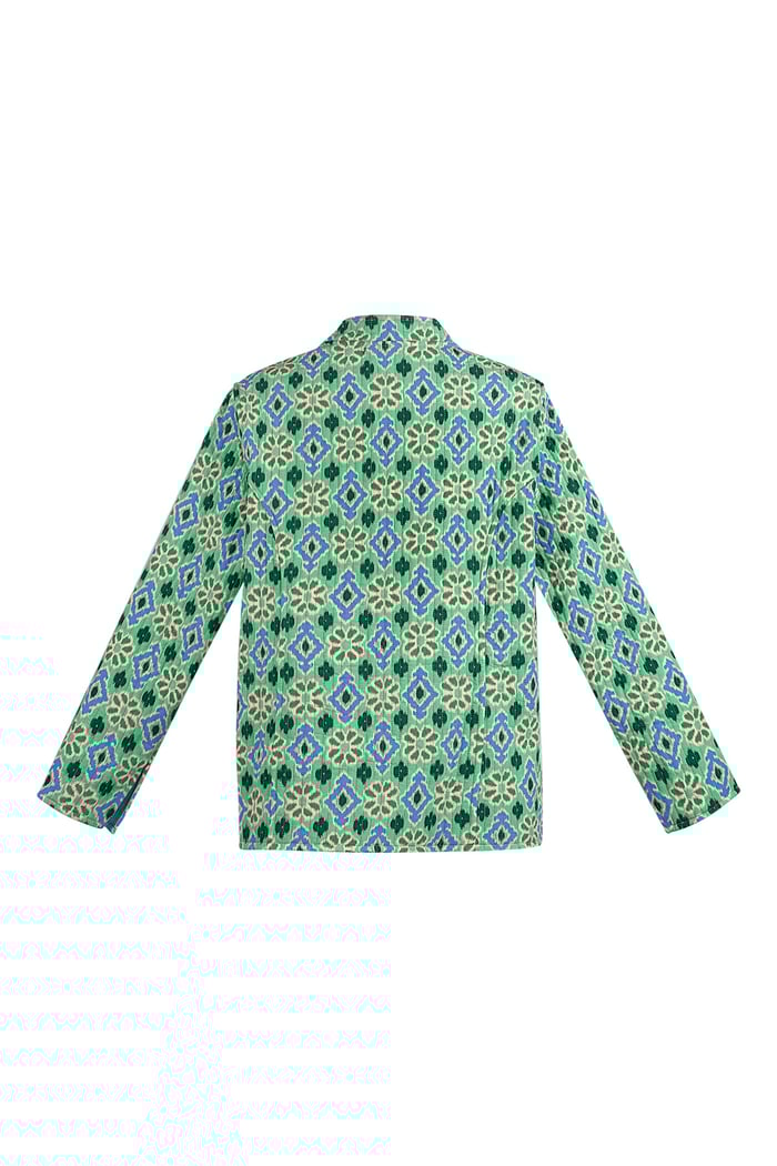 Giacca stampa verde h5Immagine2