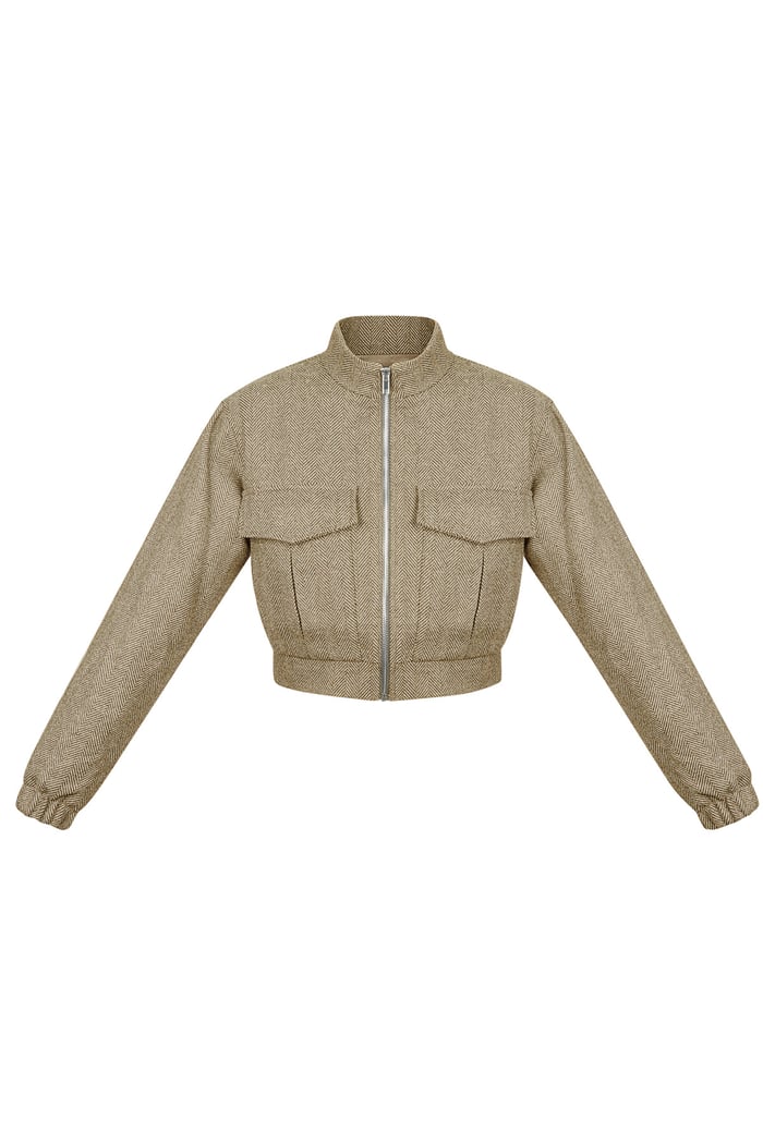Jacket knitted deluxe 