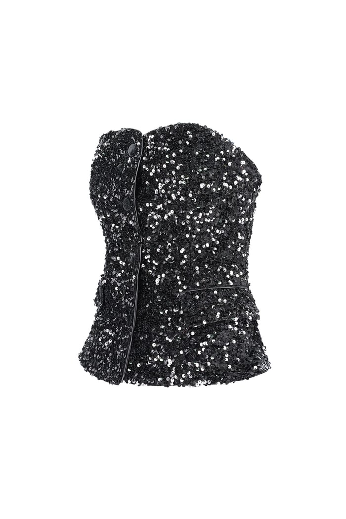 Glitzerndes Korsett-Top Bild10