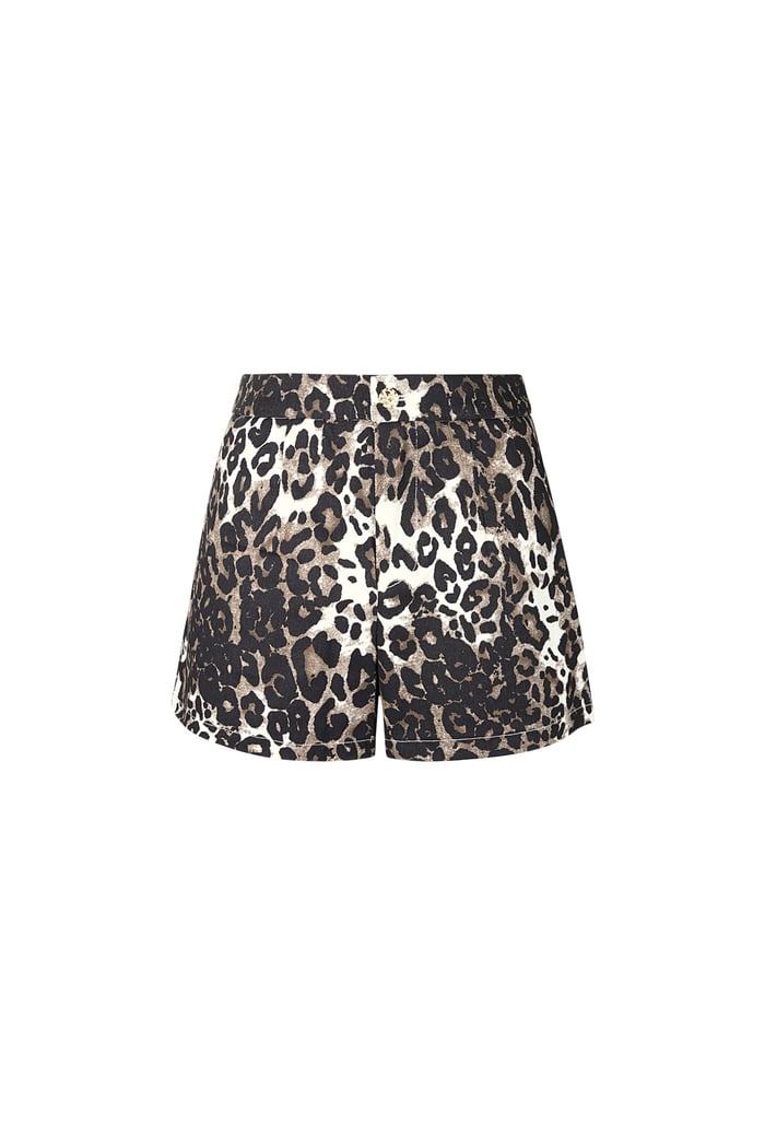 Leopard print shorts 