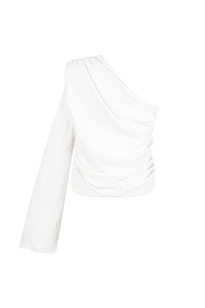 One shoulder blouse Picture5