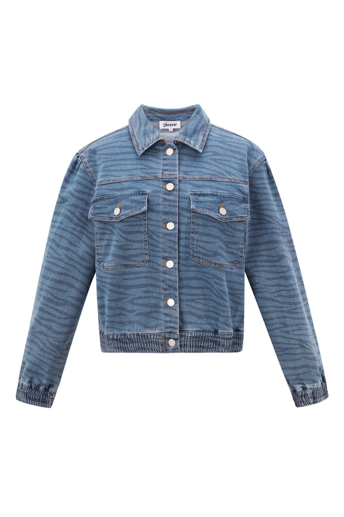 Veste style zèbre Twining 